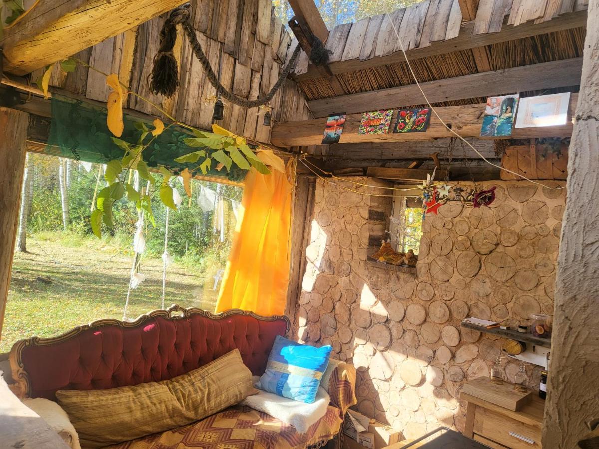 Baltas Raganinas Pirts Villa Sabile Buitenkant foto