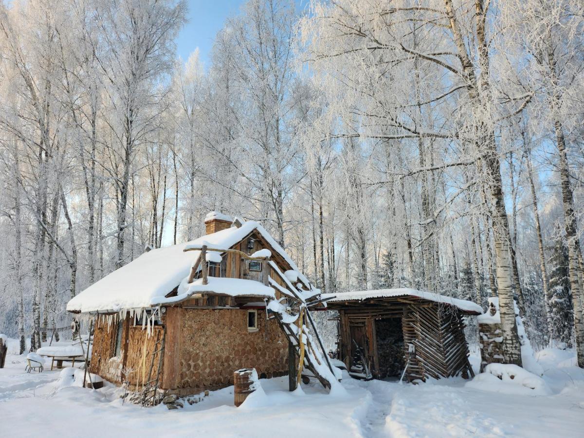 Baltas Raganinas Pirts Villa Sabile Buitenkant foto