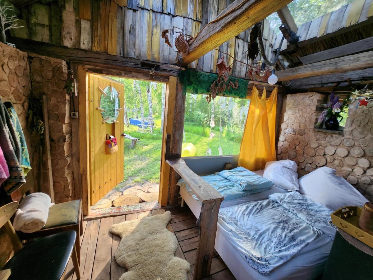 Baltas Raganinas Pirts Villa Sabile Buitenkant foto
